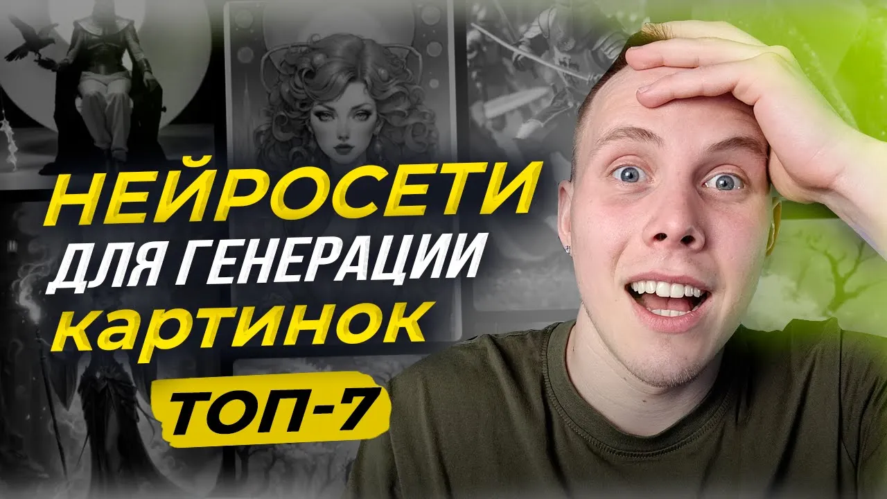 ЭТО Лучшие БЕСПЛАТНЫЕ Нейросети для Генерации Изображений 😱 Гайд по Генерации Картинок в 2024 году смотреть онлайн