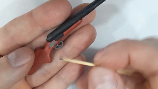 Лепим Двуствольное Ружьё. Оружие из Пластилина. Видео Лепка у Романа смотреть онлайн