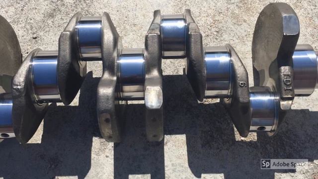 Crankshaft for Mitsubishi Pajero L200 engine code 4D56U смотреть онлайн