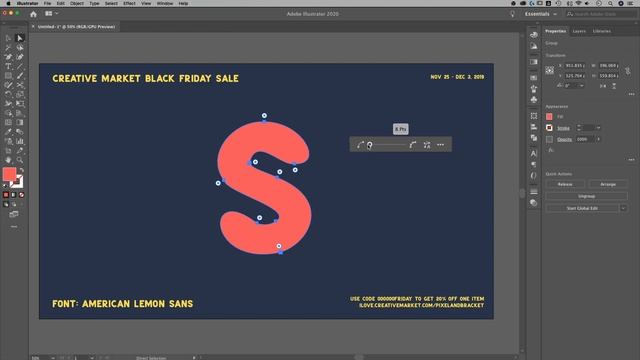 How to Simplify Vector Shapes | Illustrator CC 2020 Tutorial смотреть онлайн