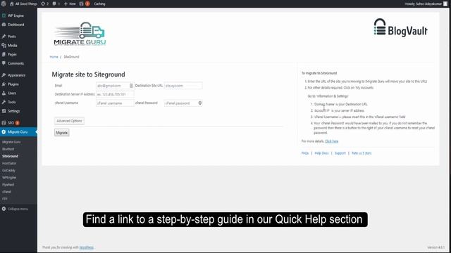 Migrate Guru - The Best WordPress Migration Plugin