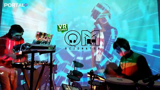 Portal VR Live - OM Rezonator (Drum n bass) смотреть онлайн