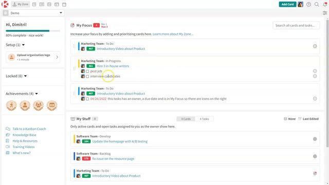 Kanban Zone Product Demo (October 2022) смотреть онлайн