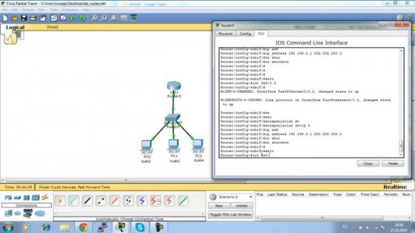 9.Видео уроки Cisco Packet Tracer. Курс молодого бойца. Маршрутизатор