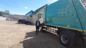 Обзор мусоровоза EMI 15 куб. м. на шасси JAC N200