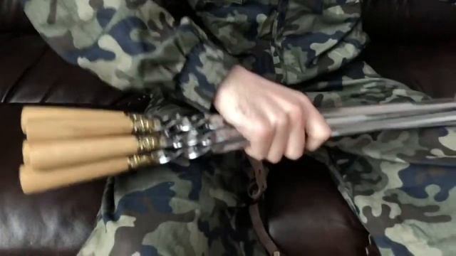 Шампура Стандарт с ручкой из дерева - орех. смотреть онлайн