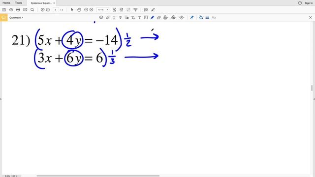 KutaSoftware: Algebra 1- System Of Equations Elimination Part 3 смотреть онлайн