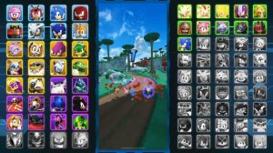 Sonic Forces Speed Battle: All 77 Characters Gameplay