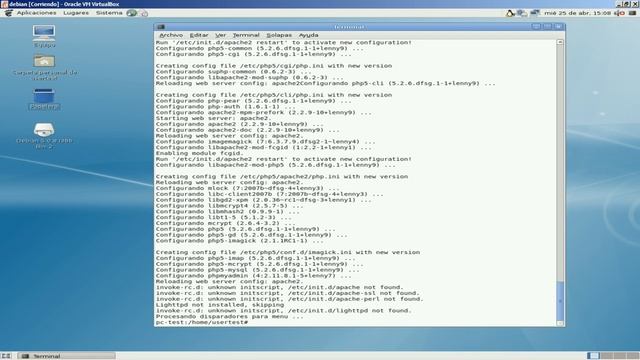 instalacion de php5, phpmyadmin y apache2.avi смотреть онлайн