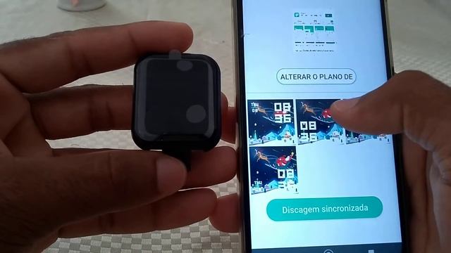 Como Conectar o Smartwatch D20 Macaron no App Fitpro & Colocar Foto no Perfil смотреть онлайн