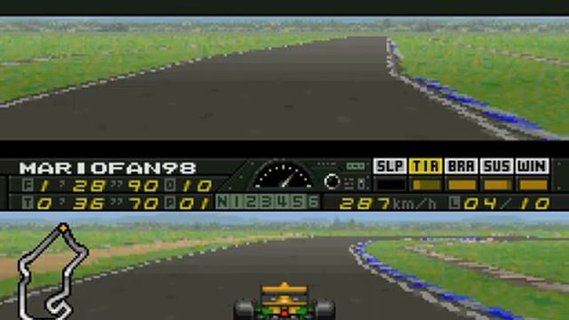 F1 Pole Position (SNES) - Longplay смотреть онлайн