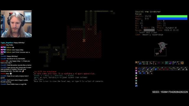Trying For A 15 Rune Felid Part 1 | Dungeon Crawl Stone Soup 0.27 смотреть онлайн
