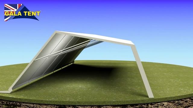 6m X 12m How To Erect A Gala Tent PE Marquee - Assembly Instructions