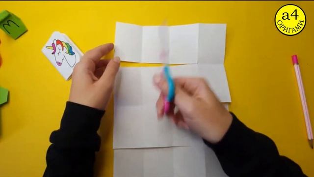 Как сделать Блокнот из одного листа бумаги а4 своими руками DIY Kawaii БЛОКНОТИК ИЗ 1 ЛИСТА БУМАГИ смотреть онлайн