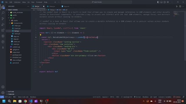 #3 Mastering the useRef Hook in 5 minutes in React JS | useRef hook in hindi смотреть онлайн