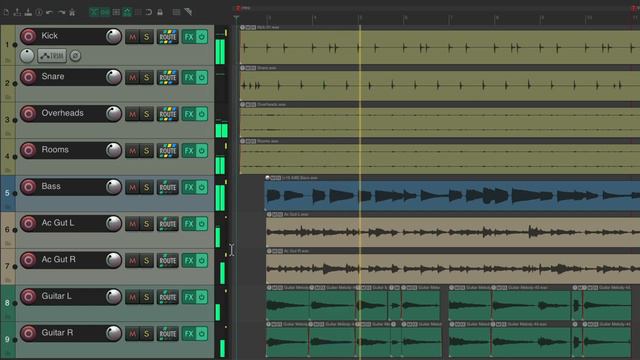 Gain Reduction Meters (Compression) in REAPER 7 смотреть онлайн