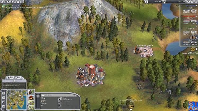 Northeast USA Part I - Let's Play Sid Meier's Railroads! (Episode 2) смотреть онлайн