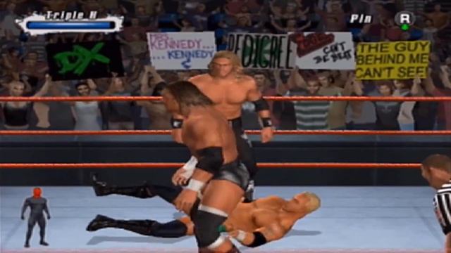 WWE SmackDown vs. Raw 2009 Playstation 2 Walkthrough Part 1 - Triple H Road to WrestleMania! смотреть онлайн