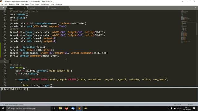 #6 Python/tkinter - okienko tekstowe z suwakiem смотреть онлайн