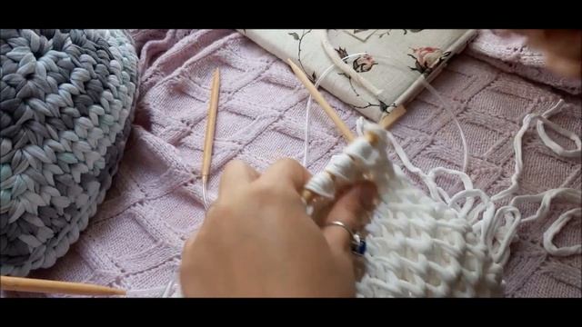 Подушка соты спицами смотреть онлайн