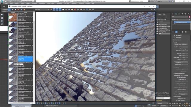 V-Ray for 3ds Max | Understanding Bump and Displacement Mapping | Tutorial #105 смотреть онлайн