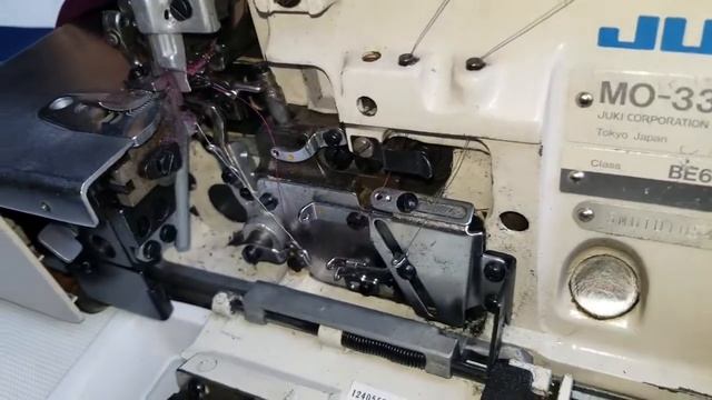 Juki Джуки MO 3314E #Overlock #оверлок #швейная машина #sewing machine смотреть онлайн