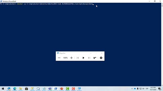 Tutorial SQL Server Docker: Copiar y restaurar base de datos смотреть онлайн