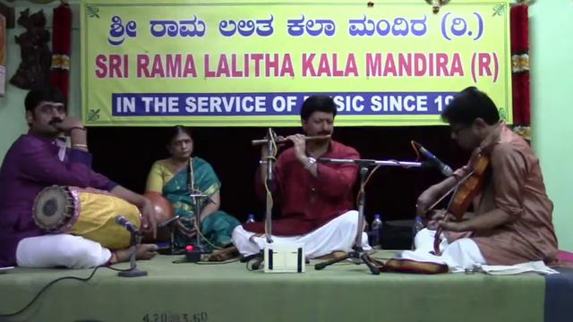 04 Pantuvarali raga alapana LV Mukund flute смотреть онлайн