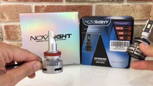 Novsight N26-H11 замеры лампы + сравнение с N38-H11