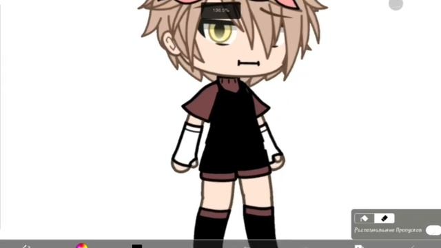 Туториал как вырезать персонажа в ibis paint x . ||gacha club|| ||tutorial|| смотреть онлайн