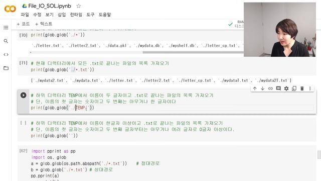 [PYTHON][FileIO_12] 파일 이름 검색 glob로 해결 | 매우 유용함 смотреть онлайн