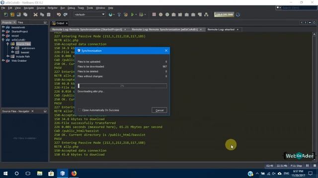 Remote synchronization with NetBeans IDE смотреть онлайн