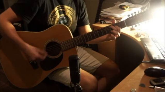 American Gypsy cover on Fender acoustic смотреть онлайн