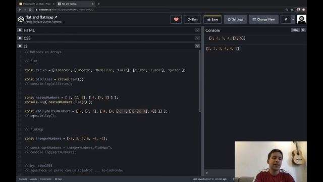 Métodos FLAT y FLATMAP | Javascript смотреть онлайн
