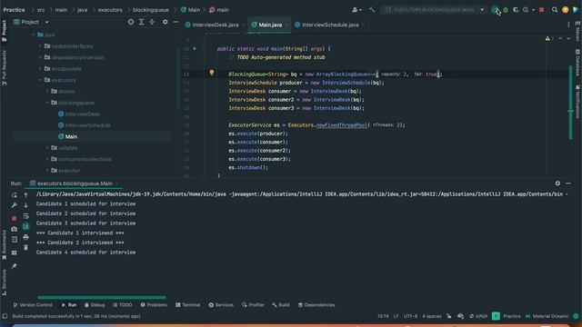 Thread Part2 V4 - BlockingQueue смотреть онлайн