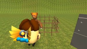 😆😂МЕМЫ 1 ЧАСТЬ В ЧИКЕН ГАН Chicken Gun▶️ **очень смешно**