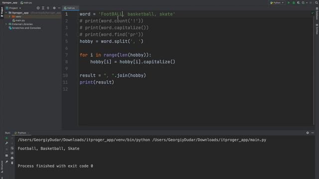 Уроки Python с нуля _ #8 – Функции строк. Индексы и срезы смотреть онлайн
