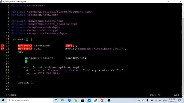 C++ Programming on Linux Connect to MongoDB смотреть онлайн