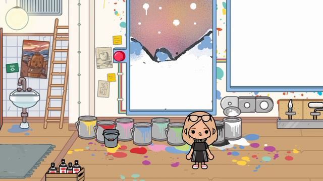 ||Рисую в арт студии 🌠🖌️🎨||~Тока бока~Toca boca~ смотреть онлайн