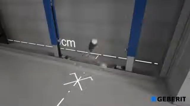 Установка инсталляции для подвесного унитаза Geberit Duofix Sigma Cistern 12 cm смотреть онлайн