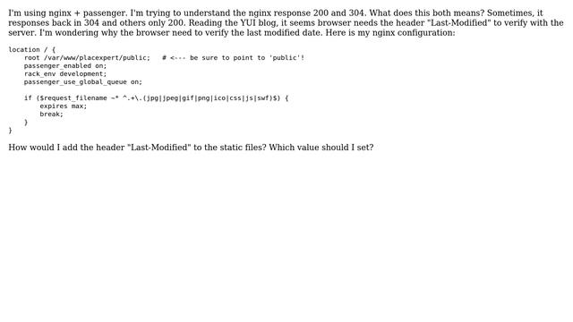 DevOps & SysAdmins: nginx status code 200 and 304 смотреть онлайн