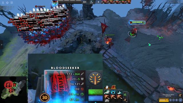 Highest movement speed in dota II (ft Bloodseeker) смотреть онлайн
