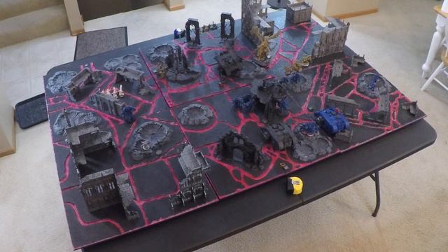 Warhammer 40k 8th ed. Solo Battle Report 2: Death Guard vs. Ultramarines смотреть онлайн