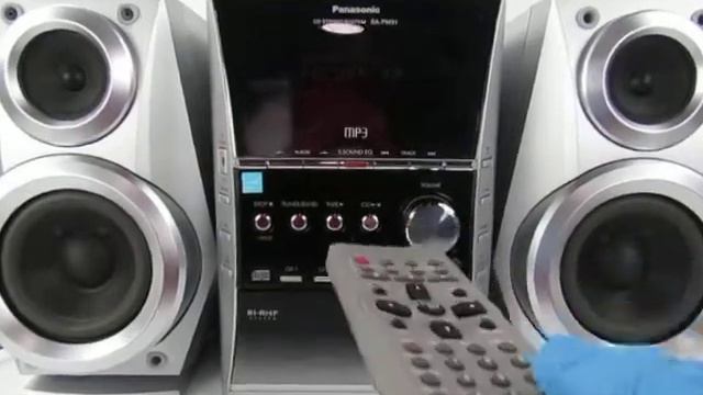 Panasonic CD Stereo System SA PM31 смотреть онлайн