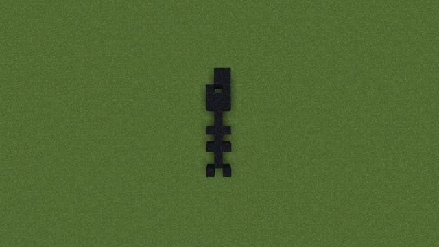 fishbone falling pixel art in Minecraft Java смотреть онлайн