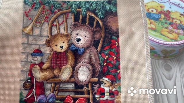Cristmas Teddies от Dimensions.Рождественские мишки от Дименшенс. смотреть онлайн