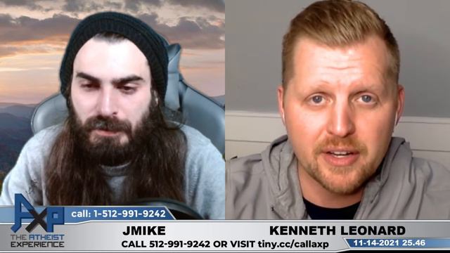 The Atheist Experience 25.46 With Kenneth And Jmike (@TalkHeathen )