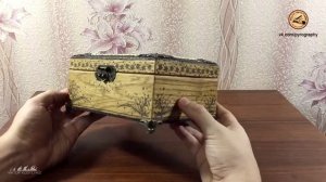 Шкатулка музыкальная с портретом на заказ, любая мелодия. Подарок девушке