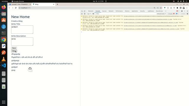 Laravel Vue Bangla Tutorial | Blog CRUD | Vue3 with TypeScript | Part 2 | Create Read Update Delet смотреть онлайн