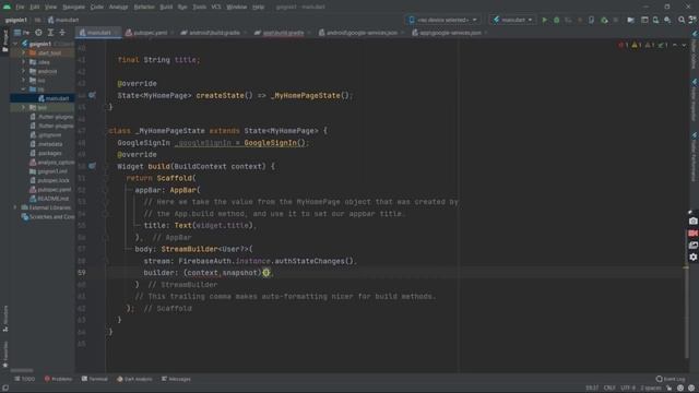 Google Sign-in with Flutter and Firebase Tutorial смотреть онлайн